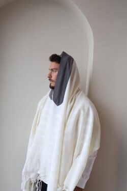 טלית מהודרת Gray