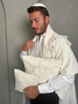 סט כיסויים פרימיום שמנת