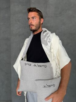 ⁦סט כיסויים פרימיום בגוון אפרפר⁩ – תמונה ⁦3⁩