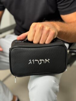 ⁦תיק מפואר לאתרוג - שחור⁩ – תמונה ⁦4⁩