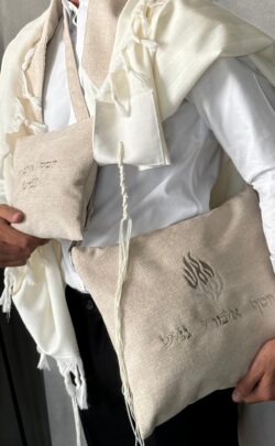 ⁦סט כיסויים פרימיום בגוון חול⁩ – תמונה ⁦5⁩