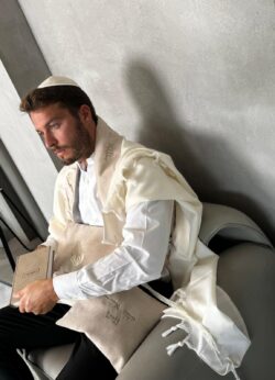 סט כיסויים פרימיום בגוון חול