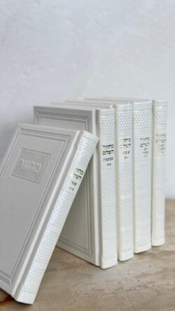 ⁦סט מחזורים לבן⁩ – תמונה ⁦2⁩