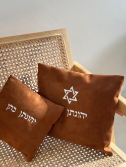 ⁦סט כיסויים פרימיום ז׳מש חום⁩ – תמונה ⁦2⁩