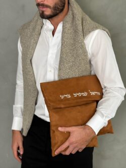 ⁦סט כיסויים פרימיום ז׳מש חום⁩ – תמונה ⁦4⁩