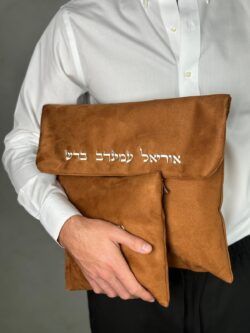 ⁦סט כיסויים פרימיום ז׳מש חום⁩ – תמונה ⁦2⁩
