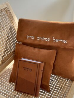 ⁦סט כיסויים פרימיום ז׳מש חום⁩ – תמונה ⁦3⁩