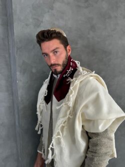 ⁦טלית מהודרת דגם WINE⁩ – תמונה ⁦2⁩