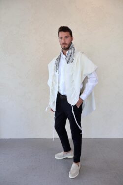 ⁦טלית PREMIUM דגם marble⁩ – תמונה ⁦4⁩
