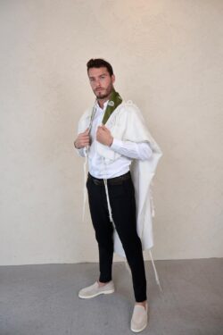 ⁦טלית PREMIUM דגם האש שלי⁩ – תמונה ⁦6⁩