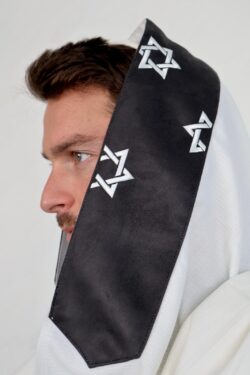 ⁦טלית PREMIUM במראה ז׳מש⁩ – תמונה ⁦3⁩
