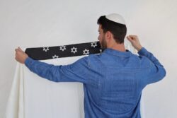 טלית PREMIUM במראה ז׳מש