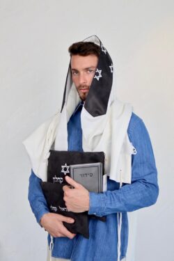 מארז PREMIUM  במראה ז׳מש אפור כהה