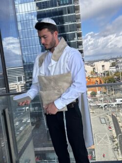 ⁦טלית PREMIUM במראה ז׳מש⁩ – תמונה ⁦2⁩
