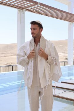 טלית PREMIUM | דגם קאי