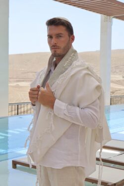 טלית PREMIUM | דגם סטאי