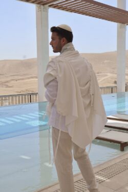 ⁦טלית PREMIUM | דגם סטאי⁩ – תמונה ⁦5⁩