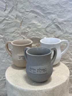 ⁦נטלה מהודרת אפור בטון⁩ – תמונה ⁦2⁩