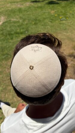 כיפה פשתן מגן דוד