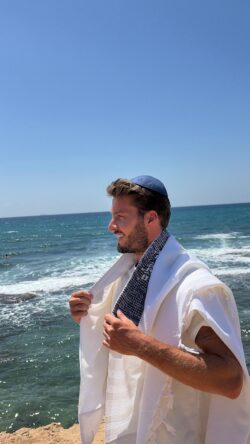 ⁦טלית דגם NAVY⁩ – תמונה ⁦4⁩