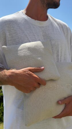 ⁦כיסויים הרמס | גוון פשתן⁩ – תמונה ⁦4⁩